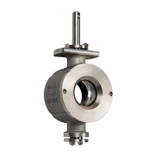 Ramén Ball Sector Valve in titanium product image