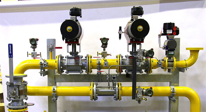 Ramén KS Ball Sector Valves in burner & furnace application