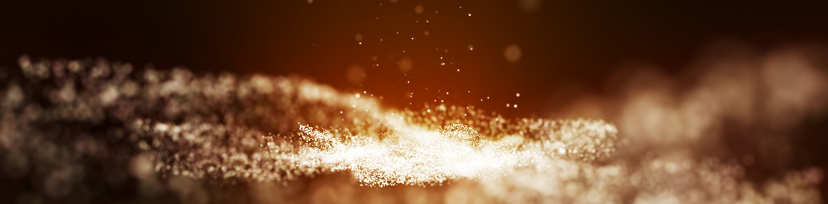 glow particle circle abstract background