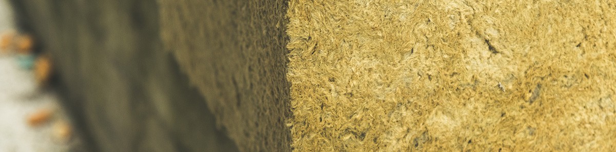 insulation boards close up